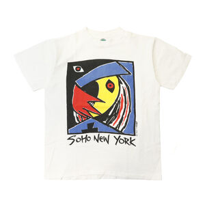 Vintage Art Universities Soho New York Graphic T-Shirt Size M